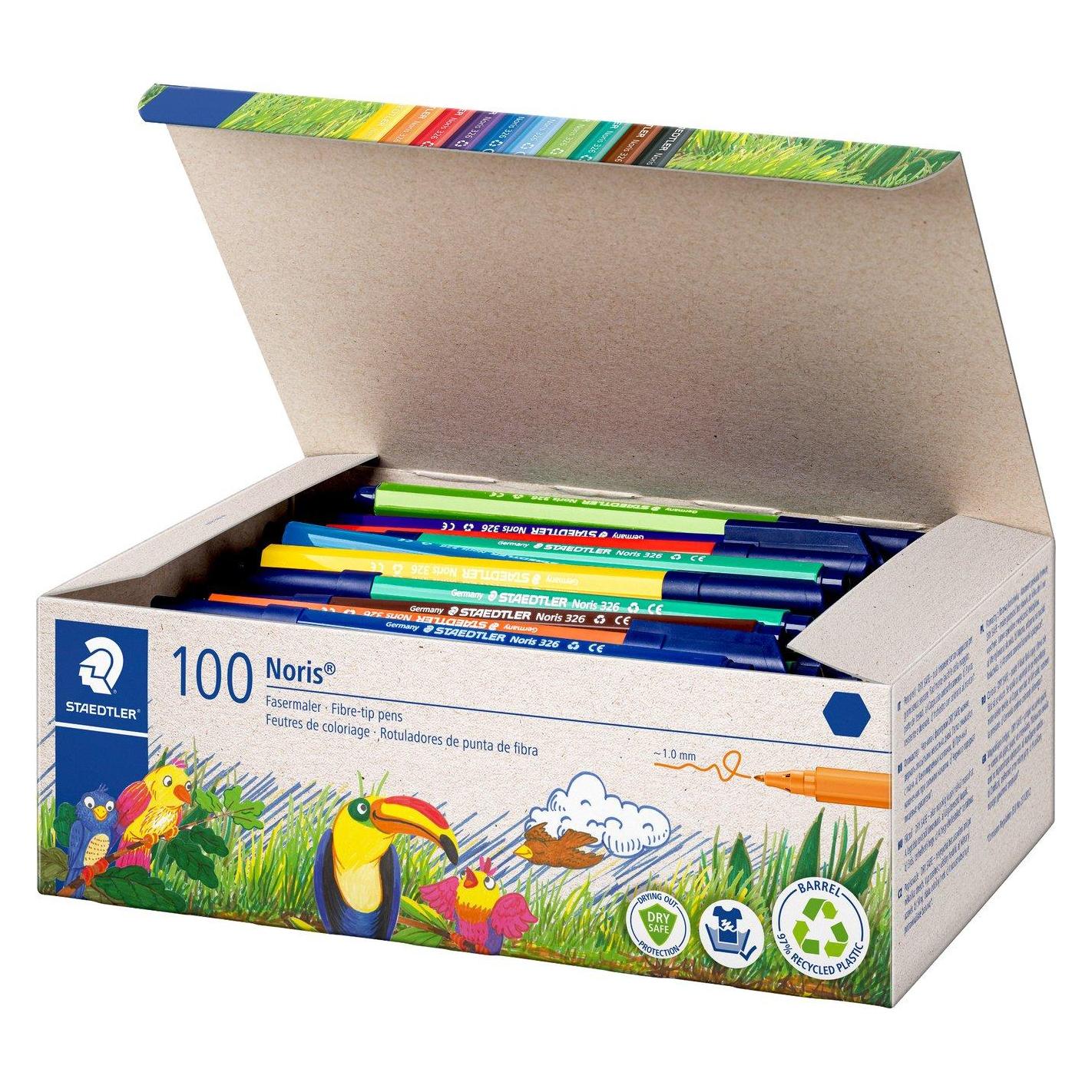 Staedtler Noris 326 Fasermaler (100x) (326 C100)