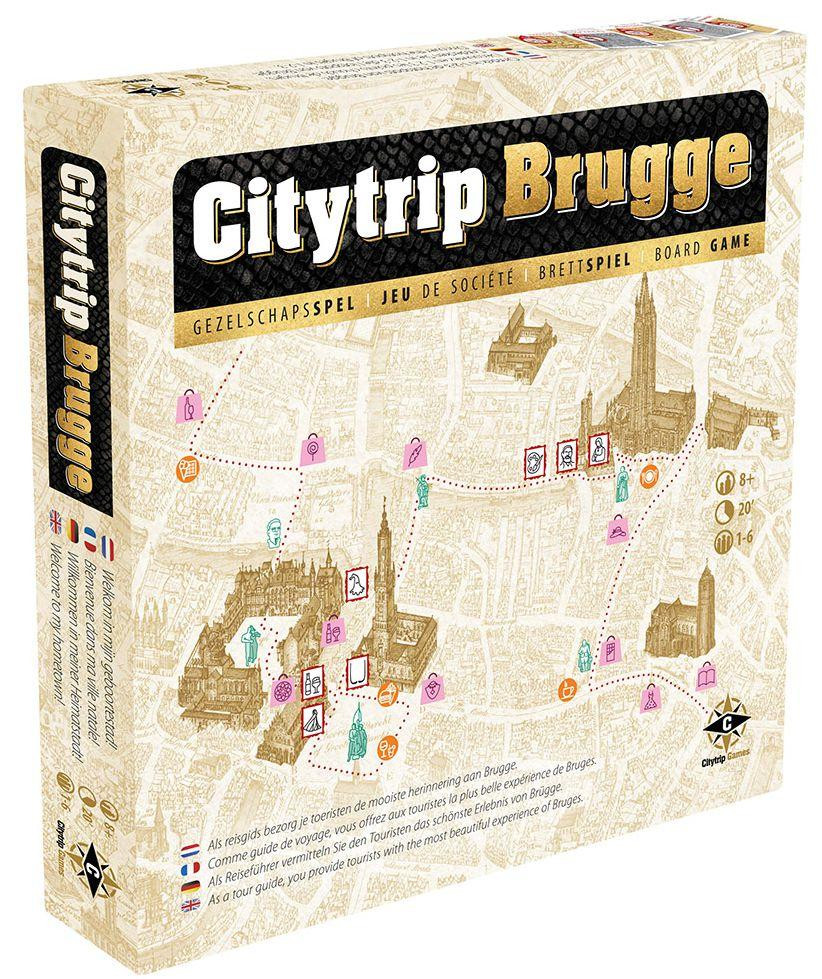 HOT Exclusief bordspel Stadsreis Brugge leerzaam familiespel