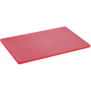 Bartscher Schneidebrett HACCP A120521, aus Kunststoff, 60 x 40 x 1,6 cm, rot