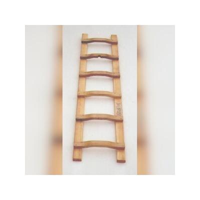 PROREGAL Dachdeckerleiter geleimt+Holzschrauben Made in Germany | 12 Sprossen | 3,5m Länge | Holz | Dachleiter