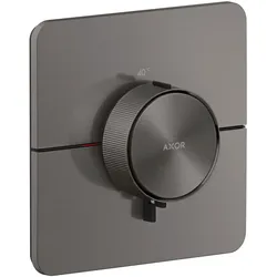 hansgrohe, Duscharmatur + Badewannenarmatur, AXOR ShowerSelect ID Thermostat, Highflow, Unterputz, softsquare
