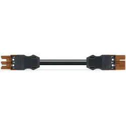 Wago 771-9373/066-305 konfektionierte Verbindungsleitung,Cca,Buchse Stecker,braun 7719373066305