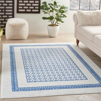 Nourison Whimsicle Geometric Moroccan Bordered Area Rug