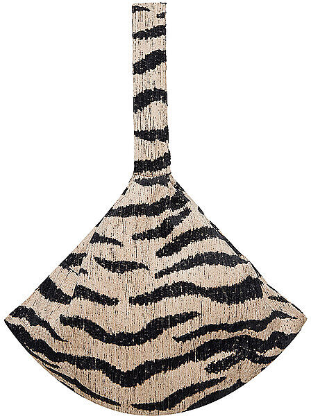 DOGGUO Tragetasche ZEBRA schwarz B