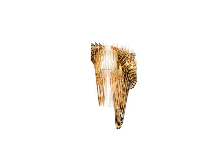 Slamp Wandleuchte Aria Applique - Gold Design, Glamour, Vintage