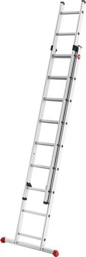 Hailo Aluminium-Schiebeleiter "ProfiStep duo" 2 x 9 Sprossen