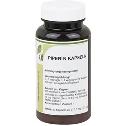 Piperin schwarz Pfeffer Ex