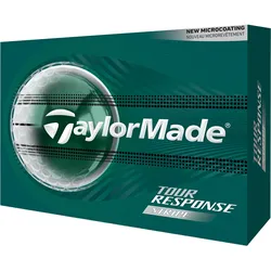 TaylorMade Golfbälle Tour Response Stripe CLR - 12er Pack, weiss