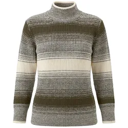 Pullover Stehkragen BASLER grün, 50