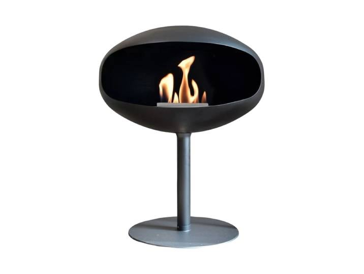 Design Bioethanol Kamin „Cocoon Pedestal“ - Schwarz Cocoon Fires