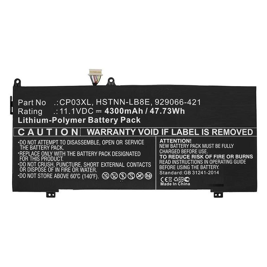 CoreParts Laptop Battery for HP (1 Zelle, 4300 mAh) (MBXHP-BA0176)