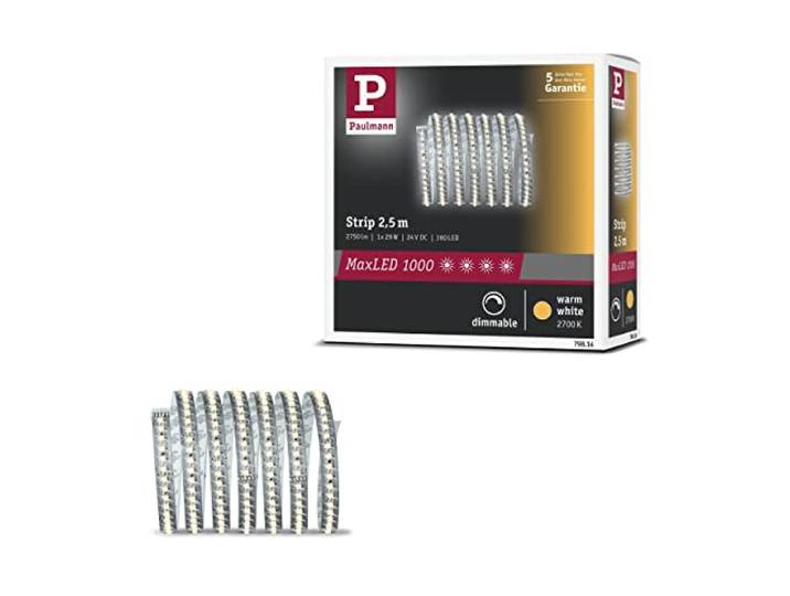Paulmann 79814 MaxLED 1000 Strip 2,5m Warmweiß unbeschichtet
