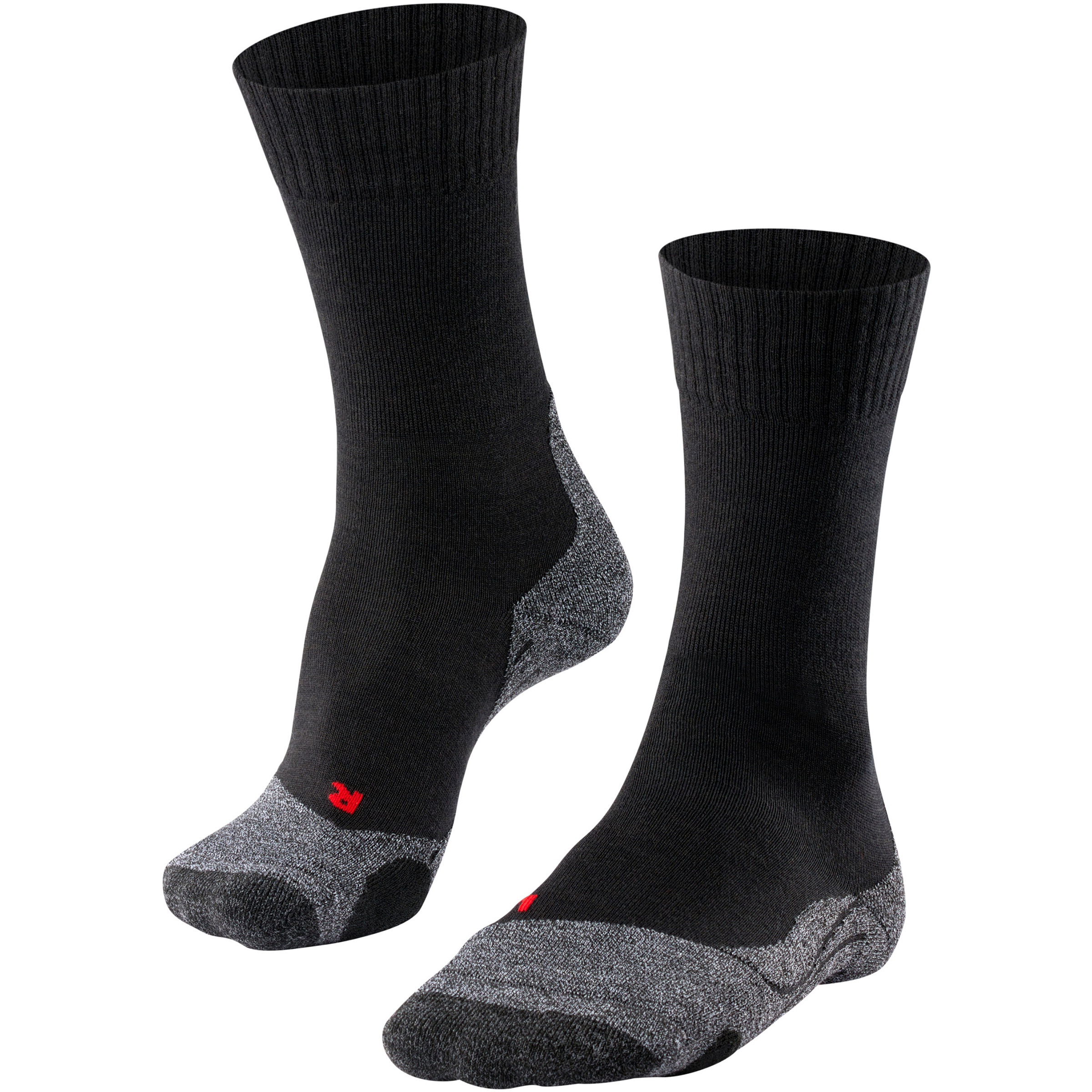 Falke TK2 Damen Wandersocken schwarz Größe 43 Trekking Widerstandsfähig