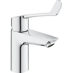 WT-Einhebelmischer Grohe Eurosmart S-Size, chrom mit Push-open Ablauf langer Hebel