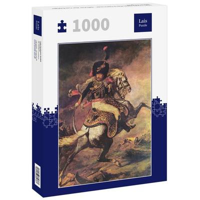 Lais Puzzle Jean Louis Théodore Géricault - Offizier der Gardejäger beim Angriff 1000 Teile