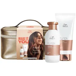 Wella, Beauty Geschenkset, Fusion Pouch-Set (Gesichtspflege Set)