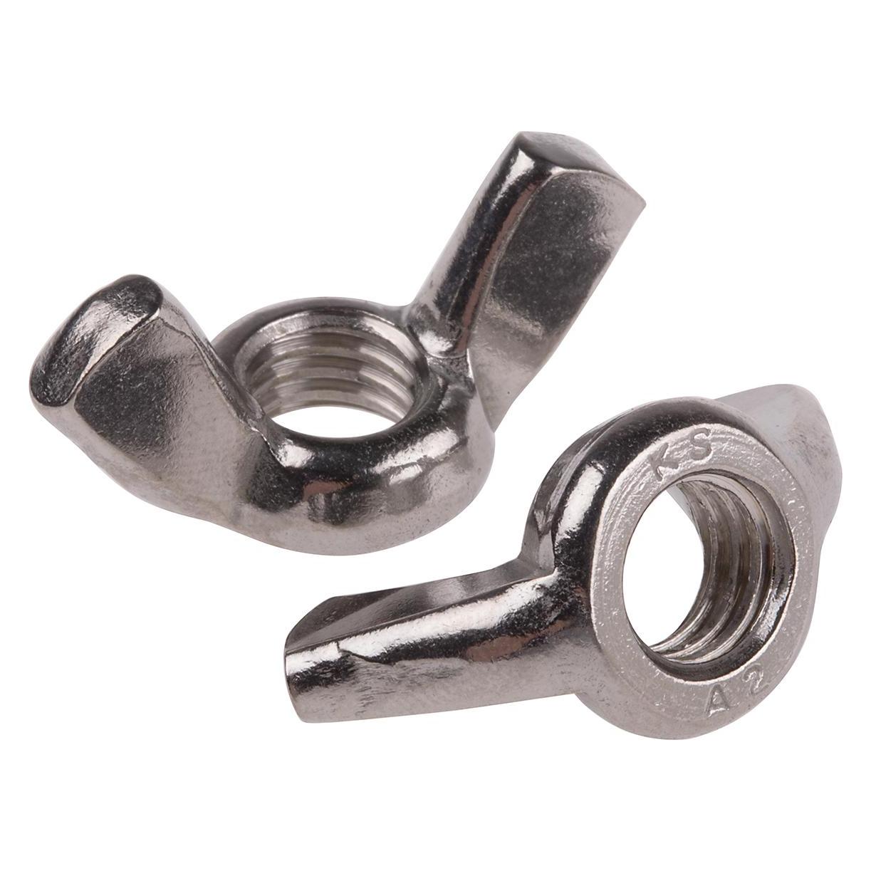 RS PRO Flügelmuttern M10 (M10) (293151)