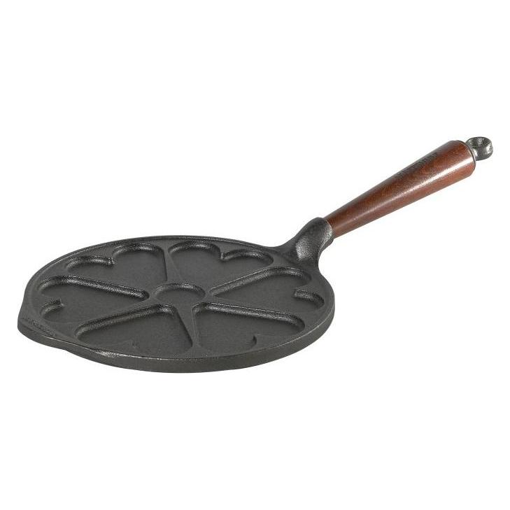 Skeppshult Gusseisen Herzchenpfanne 22 cm (Bratpfanne, Gusseisen) (0038T)