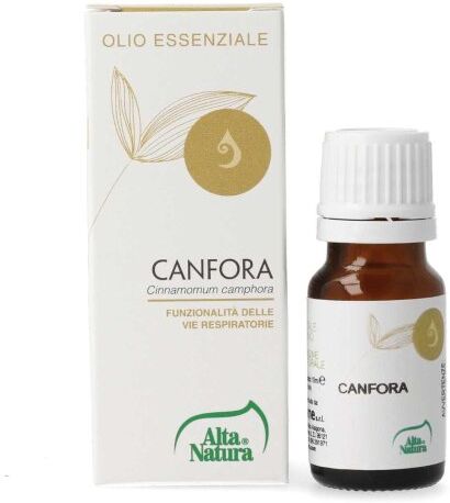 ALTA NATURA-INALME Srl Canfora Olio Essenziale 10 ml - Olio Essenziale Puro al 100%