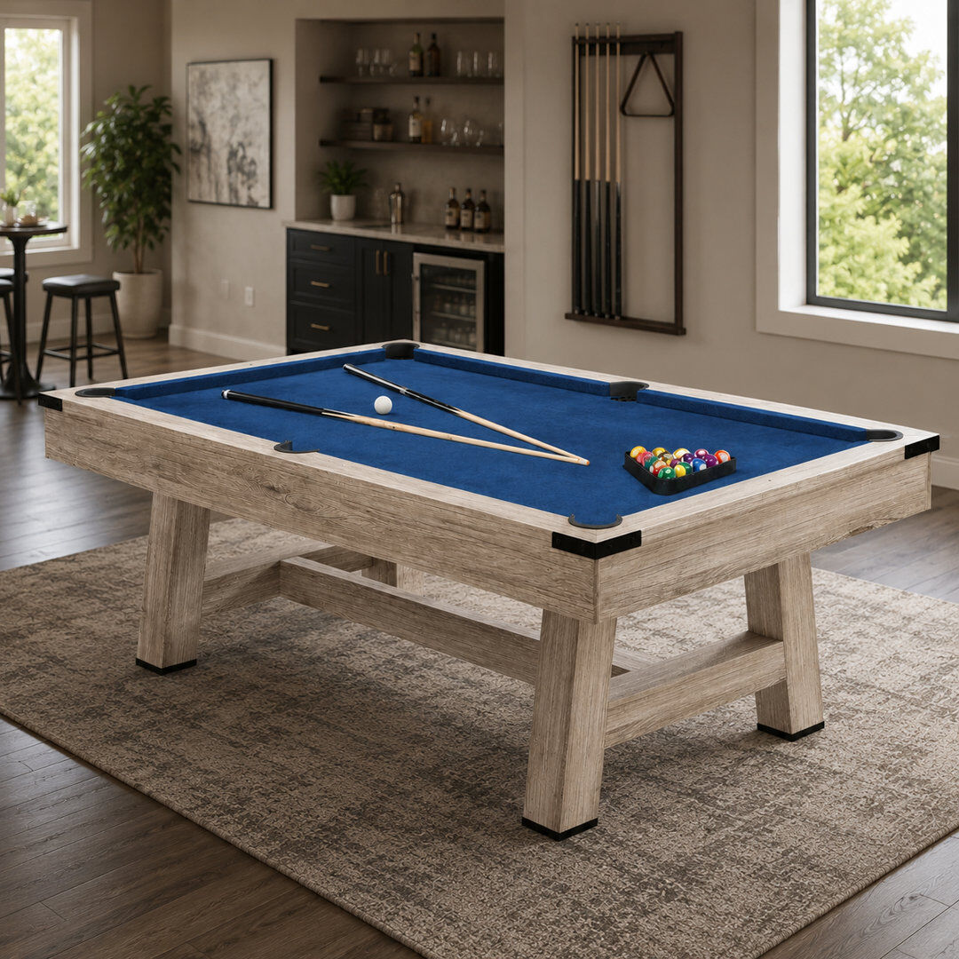 Blue Elephant 214.5 cm L Pool Table Blue
