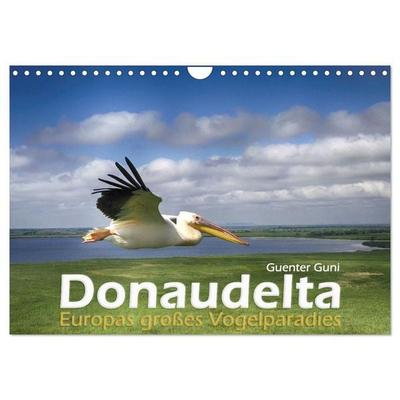 Donaudelta - Europas großes Vogelparadies (Wandkalender 2027 DIN A4 quer), CALVENDO Monatskalender