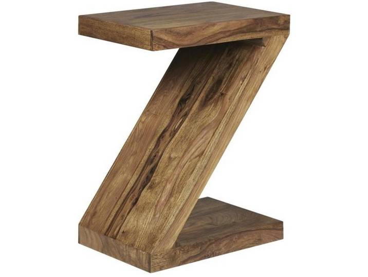 Beistelltisch Holz Z-Förmig Mumbai, Sheesham