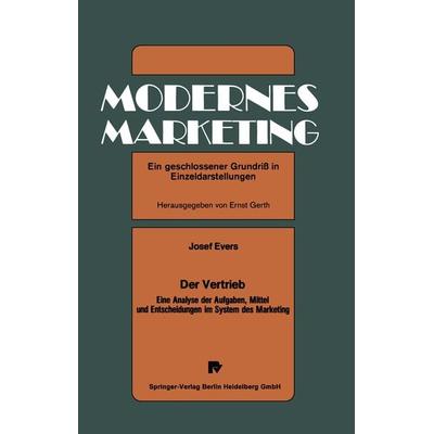 Der Vertrieb, Taschenbuch von J. Evers, Physica, 978-3-7908-0204-7