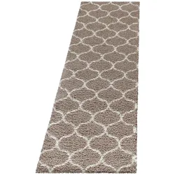 Ayyildiz Teppich, SALSA 3201, BEIGE, 80 x 250 cm