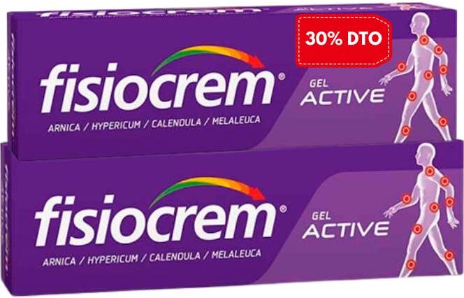 FISIOCREM Gel Active 2x60ml