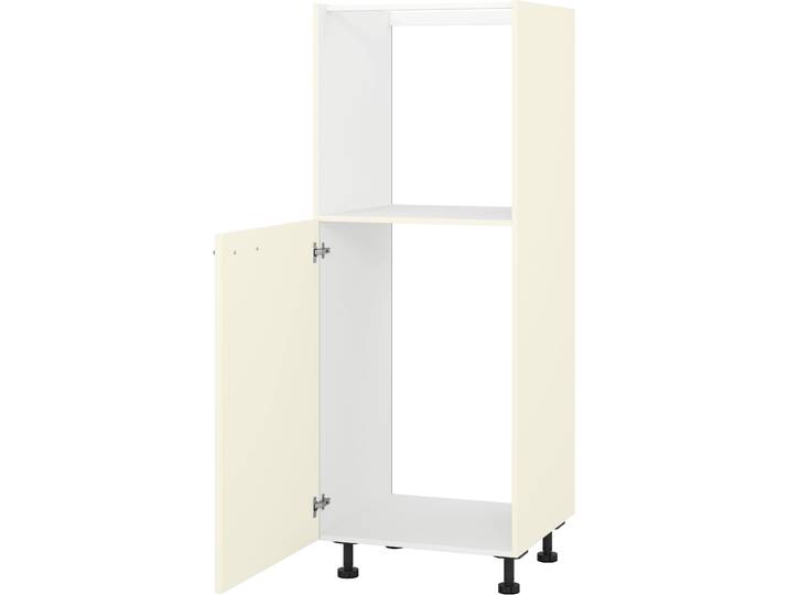 Backofen/Kühlumbauschrank, Holzwerkstoff, Magnolia/Nussbaum Tabak, 60×150 cm, Mit Soft-Close, Modern