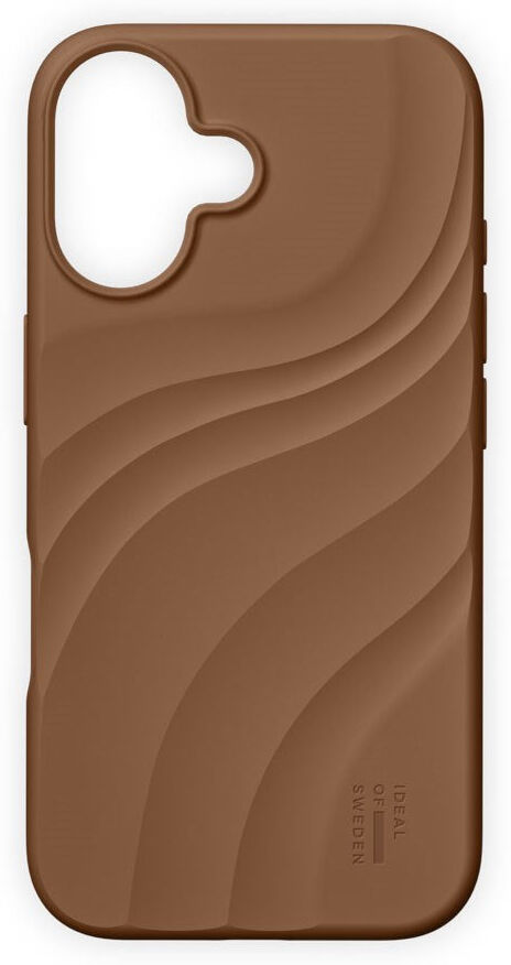 iPhone 17 iDeal of Sweden Soft Swirl Silikone Cover - MagSafe Kompatibel - Salted Caramel