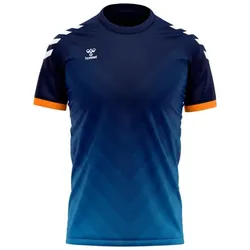 hummel, Herren, Sportshirt, t-hirt graphic ruh (S), Blau