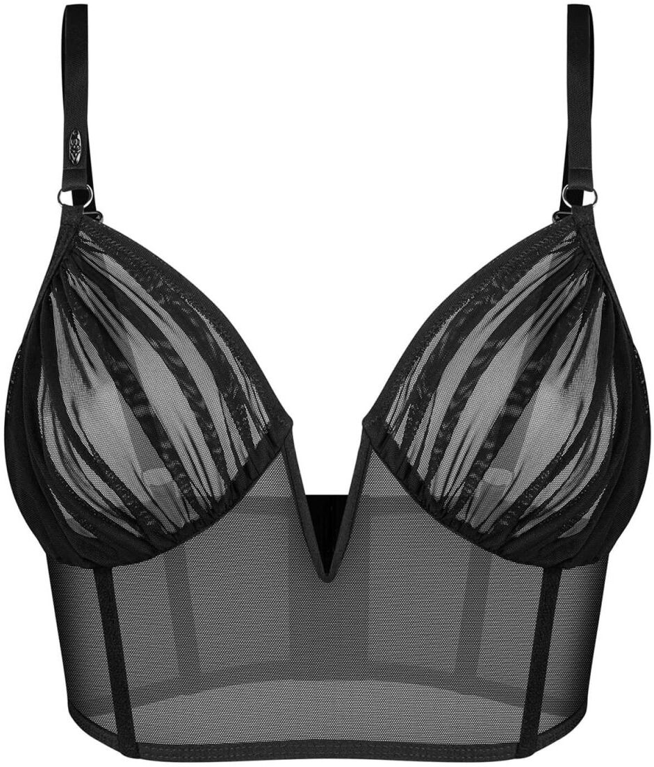 Obsessive Exquisite Aurorium top noir