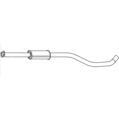 VEGAZ Vorschalldämpfer OS-457 für Opel