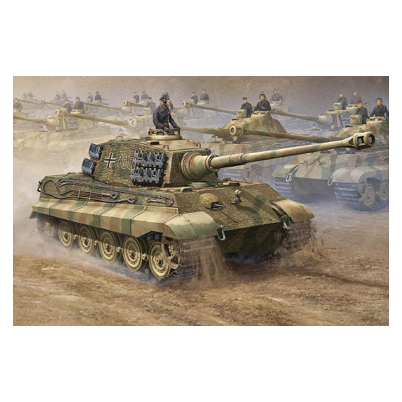 Trumpeter German King Tiger 2 in 1 (00910)