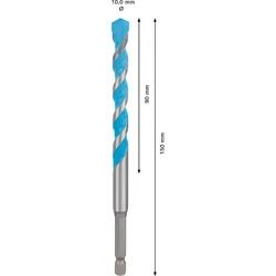 Bosch EXPERT HEX-9 MultiConstruction Bohrer, für Dreh- und Schlagbohrer - 2608900582