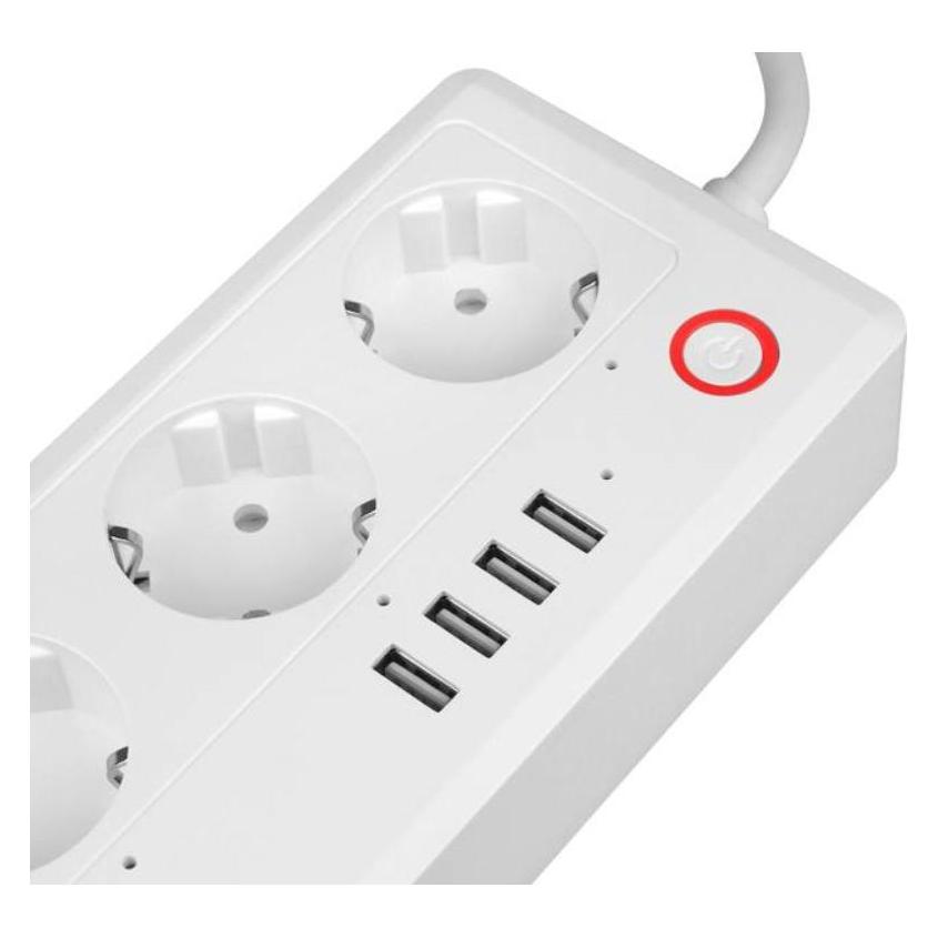 Lasmex Ferngesteuertes WIFI-Stromkabel LTC (3x, USB-A, 1.70 m) (LXU401)