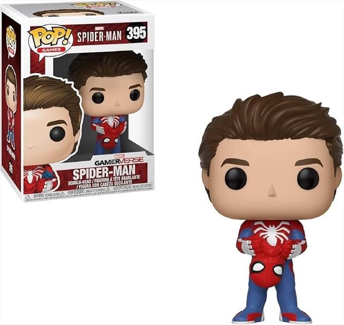 FUNKO Pop Games Spider Man Unmasked 30633, Multicolore