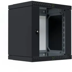 EFB Elektronik WGX-1206TS.G1 Rack 12U Wandmontiertes Regal Schwarz