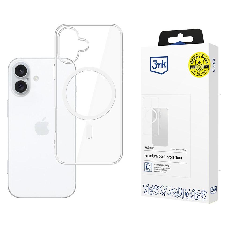 3MK - Clear MagCase - iPhone 17 - Transparent (Apple iPhone 17) (5903108678148)