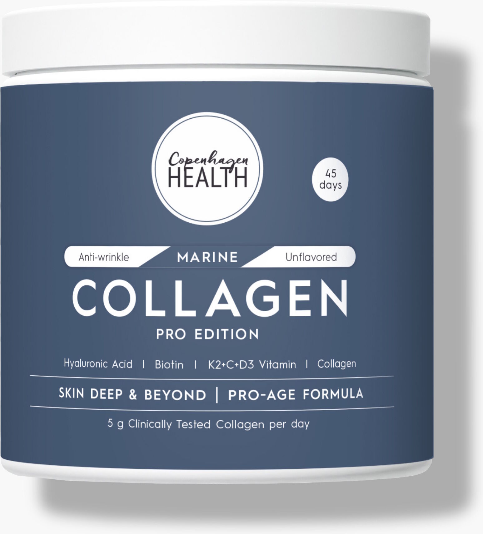 Copenhagen Health Marine Collagen Pro Edition (45) Kosttilskud 241 g