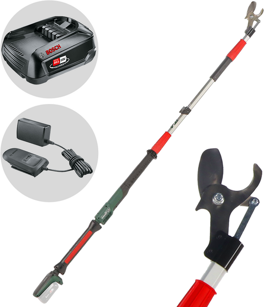 Bosch AdvancedPrune 18V-45 - Akku-Baumschere auf Schaft - 18V - 2.5Ah - Schnittdurchmesser max. 45 mm