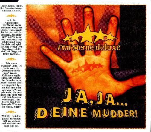 Fünf Sterne Deluxe - Ja, ja... deine Mudder - Preis vom 04.10.2026 03:51:26 h