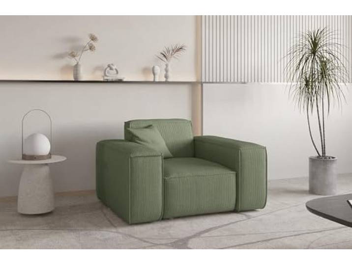 Fun Möbel Sessel Designersessel CELES Premium in Stoff Scala (Forest)