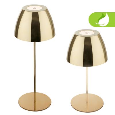 BRILONER LEUCHTEN Tischleuchte "Serina Akku Tischleuchte", gold, Leuchten, Tischleuchte