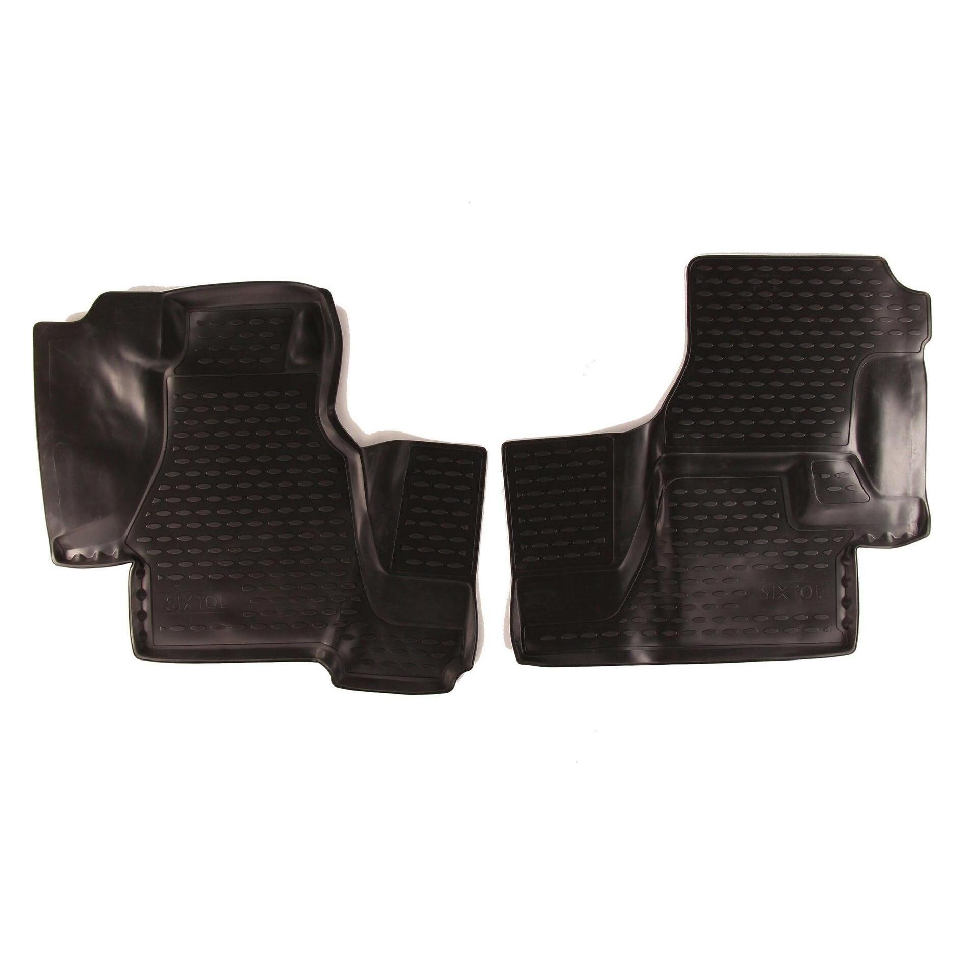 Sixtol 3D Gummimatten MERCEDES-BENZ Sprinter Classic (W909), 2000-2006, 2013->, 2 Stück (HBC10818)