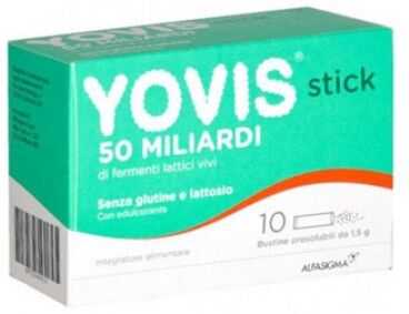 Alfasigma Yovis 50 Miliardi 10 Stick