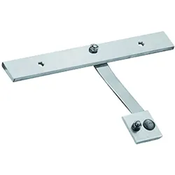 HEUEL Dachtrittsystem MultiStep Schienenhalterung für Endlos-Laufrost - Alu