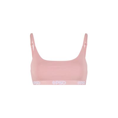 Bralette PSD "PSD DUSTY SOFT TOUCH", Damen, Gr. S, Cup 0, pink, 47% Baumwolle, 47% Modal, 6% Elasthan, BHs Bralette