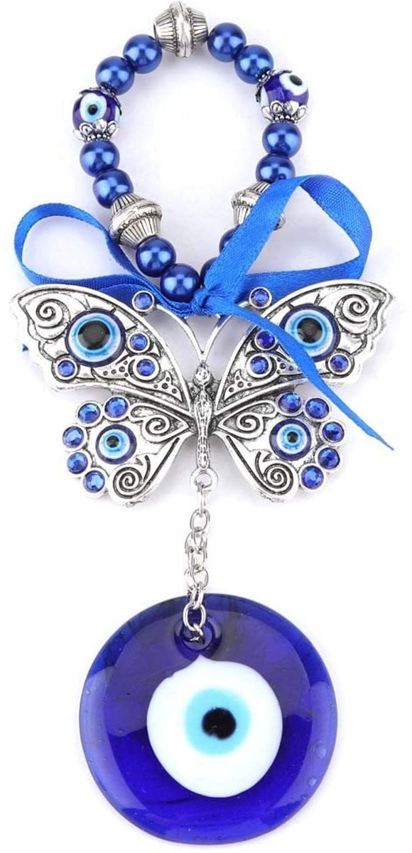 Store_7 Turks Blauw Boze Oog Zegen Amulet Wanddecoratie voor Bescherming en Decoratie
